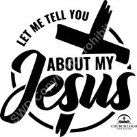 Let me tell you about my jesus Black Thumbnail