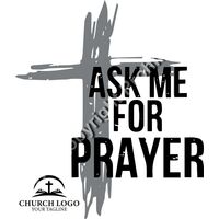Ask me for prayer Black Thumbnail
