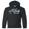 18500B Youth Heavy Blend Hooded Sweatshirt Thumbnail
